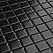 Metro 1" Square Matte Black 10-3/4 x 11-3/4 Porcelain Mosaic Tile - Sold Per Case of 10 - 9.0 Sq. Ft.