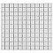 Metro 1" Square Matte Black 10-3/4 x 11-3/4 Porcelain Mosaic Tile - Sold Per Case of 10 - 9.0 Sq. Ft.