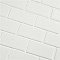 Metro Subway Matte White 11-3/4" x 11-3/4" Porcelain Mosaic - Sold Per Case of 10 - 9.8 Square Feet Per Case