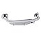 Meridian Thrive In Place 18" Stainless Steel Grab Bar with Shelf - Polished Chrome