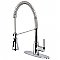 Gourmetier GSY8871CTL Continental Single-Handle Pre-Rinse Kitchen Faucet, Polished Chrome