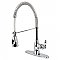 Gourmetier GSY8891ACL American Classic Single-Handle Pre-Rinse Kitchen Faucet, Polished Chrome