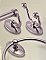 Elizabeth Towel Ring - Antique Silver