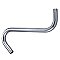 Shower Scape 8-Inch S-Shape Shower Arm - Polished Chrome