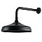Kingston Brass K225K13 Shower Scape 10 in. Showerhead with 17 in. Shower Arm - Matte Black