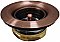 Tacoma Stainless Steel Bar Sink Duo Basket Strainer - Antique Copper