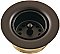 Tacoma Stainless Steel Bar Sink Duo Basket Strainer - Oil Rubbed Bronze