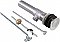 Kingston Brass KB1001 Brass Pop-Up Drain with Overflow Hole, 22 Gauge - Polished Chrome