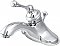 Kingston Brass 4 in. Centerset Bathroom Faucet - Polished Chrome