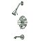 Pressure Balance Tub & Shower Set - Polished Chrome