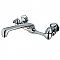 Proseal 8-Inch Adjustable Centers Wall Mount Kitchen Faucet -  Polished Chrome