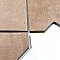 Argile Bordeaux Ferrara with Losanga and Bianco Star 24-5/8 in. x 24-5/8 in. Porcelain Floor and Wall Tile - 4 Tiles Per Case - 4.34 Square Feet
