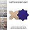 Argile Star Blu w/ Cotto Cross 7" x 14" Porcelain Floor and Wall Tile - 2 Tiles Per Case - .72 Square Feet