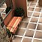 Argile Treillis Ferrara with Bianco Arrow 20-1/2 in. x 20-1/2 in. Porcelain Floor and Wall Tile - 3 Tiles Per Case - 3.02 Square Feet