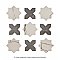 Istanbul Star Day with Night Cross 6" x 12" Porcelain Floor and Wall Tile - 32 Tiles Per Case - 8.64 Square Feet
