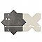 Istanbul Star Night with Day Cross 6" x 12" Porcelain Floor and Wall Tile - 32 Tiles Per Case - 8.64 Square Feet