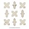 Istanbul Squire Shield Day with Day Cross 6" x 8-3/8" Porcelain Floor and Wall Tile - 48 Tiles Per Case - 9.12 Square Feet