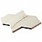 Istanbul Squire Shield Day with Night Cross 6" x 8-3/8" Porcelain Floor and Wall Tile - 48 Tiles Per Case - 9.12 Square Feet