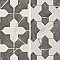 Istanbul Squire Shield Night with Day Cross 6" x 8-3/8" Porcelain Floor and Wall Tile - 48 Tiles Per Case - 9.12 Square Feet