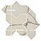 Istanbul Templar Shield Day with Day Cross 8-3/8" x 8-3/8" Porcelain Floor and Wall Tile - 36 Tiles Per Case - 6.37 Square Feet