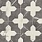 Istanbul Templar Shield Night with Day Cross 8-3/8" x 8-3/8" Porcelain Floor and Wall Tile - 36 Tiles Per Case - 6.37 Square Feet