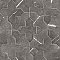 Istanbul Templar Shield Night with Night Cross 8-3/8" x 8-3/8" Porcelain Floor and Wall Tile - 36 Tiles Per Case - 6.37 Square Feet