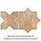 Tech Land Star Fire/Cross Fire 6" x 12" Porcelain Floor & Wall Tile - 1 Tiles Per Case - 0.57 Sq. Ft.