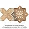 Tech Land Star Fire Temple/Cross Fire Temple 6" x 12" Porcelain Floor & Wall1 Tiles Per Case - 0.57 Sq. Ft.