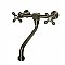 Wall Mount Kitchen Faucet -  Brushed Nickel