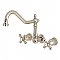 Heritage Wall Mount Kitchen Faucet -  Polished Nickel