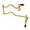 Duchess Wall Mount Pot Filler -  Polished Brass