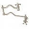 Heritage Wall Mount Pot Filler -  Brushed Nickel