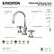 Governor Two-Handle 3-Hole Deck Mount Widespread Bathroom Faucet with Brass Pop-Up Drain - Brushed Brass
