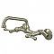 Kingston Two Handle Wall Mount Kitchen Faucet -  Brushed Nickel