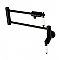 Metropolitan Wall Mount Pot Filler -  Matte Black