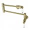 Metropolitan Wall Mount Pot Filler -  Brushed Brass