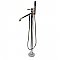Kingston Brass KS8131DL Concord Freestanding Tub Faucet with Hand Shower, Polished Chrome