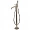 Kingston Brass KS8136DL Concord Freestanding Tub Faucet with Hand Shower, Polished Nickel