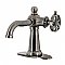 Kingston Brass KSD354RXVN Belknap Single-Handle Bathroom Faucet with Push Pop-Up, Black Stainless