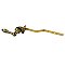 Kingston Brass KTAL3 Victorian Front Mount Toilet Tank Lever - Antique Brass