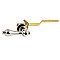 Restoration Toilet Flush Lever - Polished Nickel