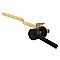 Kingston Brass KTDL0 Concord Front Mount Toilet Tank Lever, Matte Black