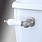 Porcelain Toilet Flush Lever - Satin Nickel