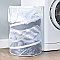 Pop up Mesh Laundry Hamper -White