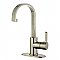 Fauceture LS8218CTL Continental Single-Handle Bathroom Faucet, Brushed Nickel