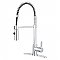 Gourmetier LS8771CTL Continental Single-Handle Pre-Rinse Kitchen Faucet, Polished Chrome