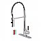 Gourmetier LS8771DKL Kaiser Single-Handle Pre-Rinse Kitchen Faucet, Polished Chrome