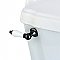 Kingston Brass NKTPL Water Onyx Toilet Tank Lever, Black Stainless Steel