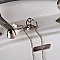 Short Solid Brass Sink Hole Cover and Stay - Multiple Finishes Available