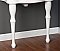 Traditional 32" Wide Porcelain Console Bathroom Sink Legs Only